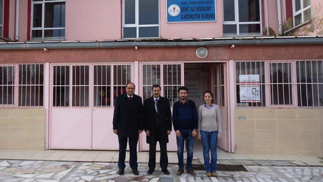 İlçe Milli Eğitim Müdürü Mehmet IŞIK Arabacıbozköy Şehit Ali Bozkurt İlköğretim Kurumunu ziyaret etti.